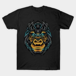 ornament gorilla head T-Shirt